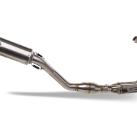 Exhaust compatible with Yamaha XSR900 2022-2024, M3 Inox , Full system exhaust, including removable db killer 