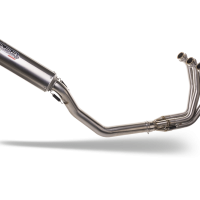 Exhaust compatible with Triumph Daytona 660 2023-2025, M3 Inox , Full system exhaust, including removable db killer 