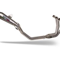 Exhaust compatible with Yamaha XSR900 2022-2024, Powercone Evo, Full system exhaust, including removable db killer 