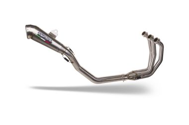 Exhaust compatible with Triumph Tiger Sport 660 2022-2024, Powercone Evo, Full system exhaust, including removable db killer 