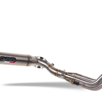 Exhaust compatible with Triumph Tiger Sport 660 2022-2024, Deeptone Inox, Full system exhaust, including removable db killer 