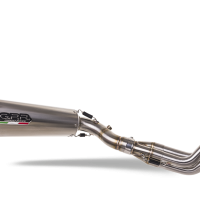 Exhaust compatible with Yamaha XSR900 2016-2021, Gpe Ann. titanium, Full system exhaust, including removable db killer 