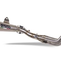 Exhaust compatible with Yamaha XSR900 2022-2024, Powercone Evo, Full system exhaust, including removable db killer 