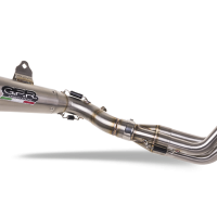 Exhaust compatible with Yamaha XSR900 2022-2024, Powercone Evo, Full system exhaust, including removable db killer 