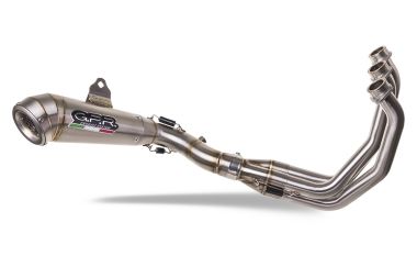 Exhaust compatible with Triumph Tiger Sport 660 2022-2024, Powercone Evo, Full system exhaust, including removable db killer 