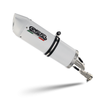 Exhaust compatible with Yamaha XSR125 2021-2025, Albus Ceramic, Full system exhaust, including removable db killer 