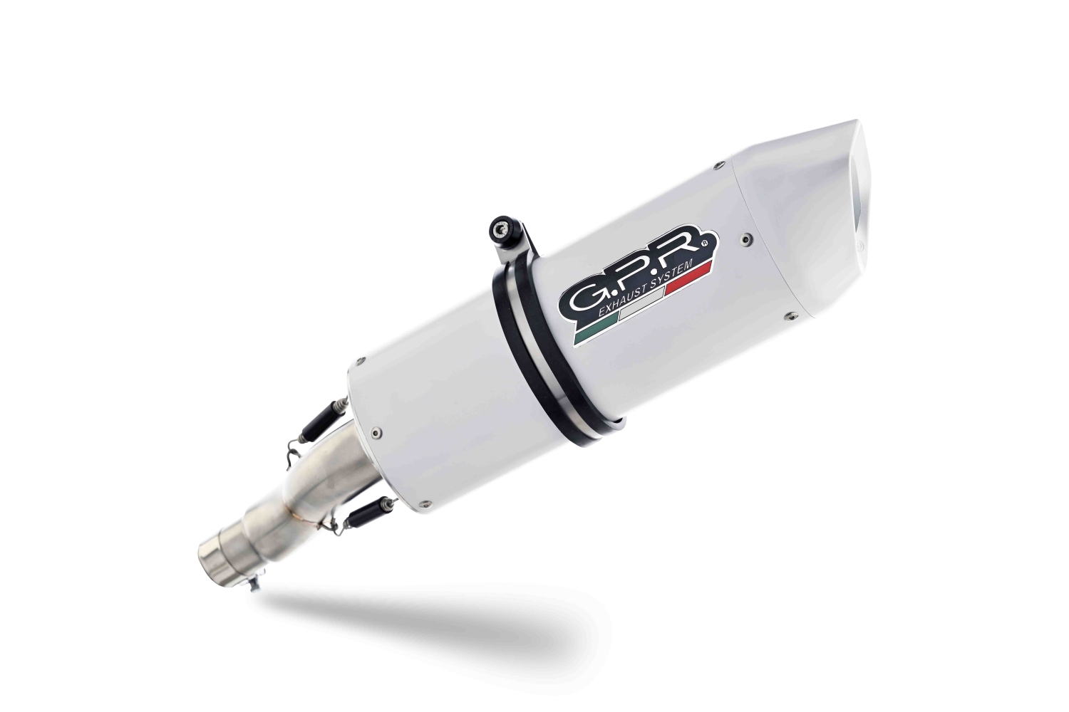 Exhaust compatible with Husqvarna Supermoto 701 2021-2024, Albus Evo4, Slip-on exhaust including link pipe and removable db killer 