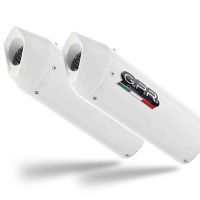 Exhaust compatible with Bmw K1600GT 2017-2021, Albus Evo4, Dual slip-on including removable db killers and link pipes, EPA-compliant 