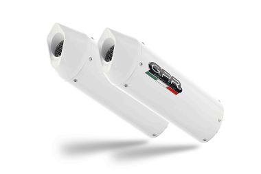 Exhaust compatible with Bmw K1600GTL 2017-2021, Albus Evo4, Dual slip-on including removable db killers and link pipes, EPA-compliant 