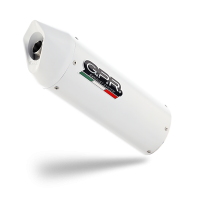 Exhaust compatible with Ducati Multistrada 950 2017-2020, Albus Ceramic, Mid-Full system exhaust including removable db killer 