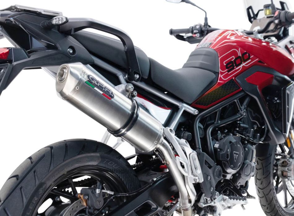 Exhaust compatible with Triumph Tiger 900 GT / Pro / Rally