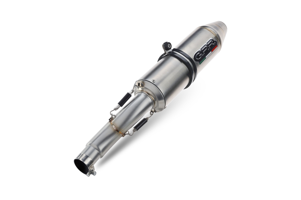 Exhaust compatible with Can Am Outlander 800 XMR 2012-2016, Deeptone Atv, Slip-on exhaust including removable db killer and link pipe, EPA-compliance NOT required 
