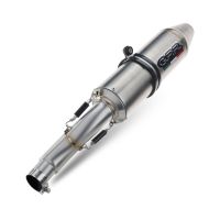 Exhaust compatible with Can Am Outlander 800 XMR 2012-2016, Deeptone Atv, Slip-on exhaust including removable db killer and link pipe, EPA-compliance NOT required 