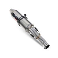 Exhaust compatible with Polaris Sportsman 400 2002-2014, Deeptone Atv, Slip-on exhaust including removable db killer and link pipe, EPA-compliance NOT required 