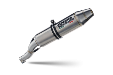 Exhaust compatible with Cectek Quadrifit 500 Eft 2009-2016, Deeptone Atv, Slip-on exhaust including removable db killer and link pipe 