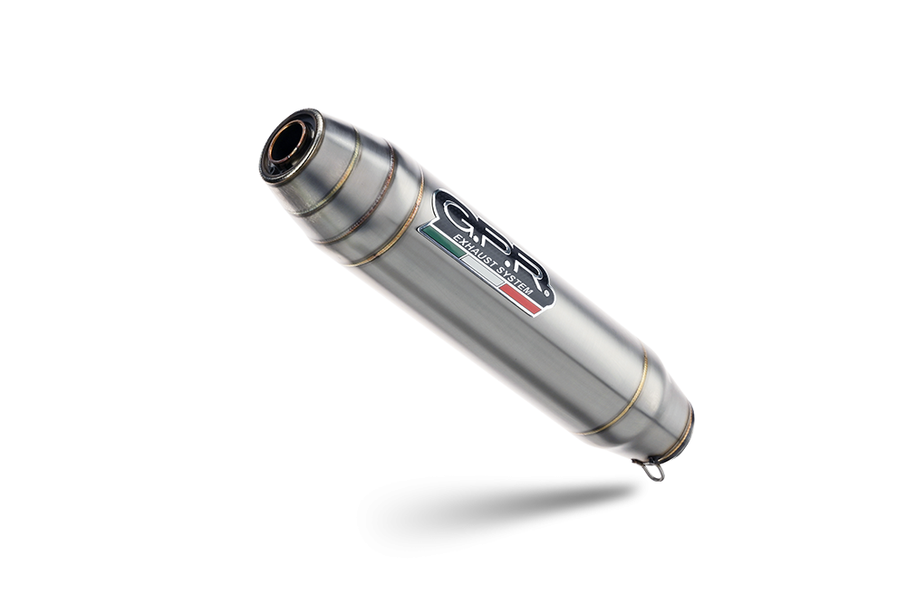Exhaust compatible with Yamaha YZF 1000 R1 1998-2001, Deeptone Inox, Slip-on exhaust including removable db killer and link pipe 