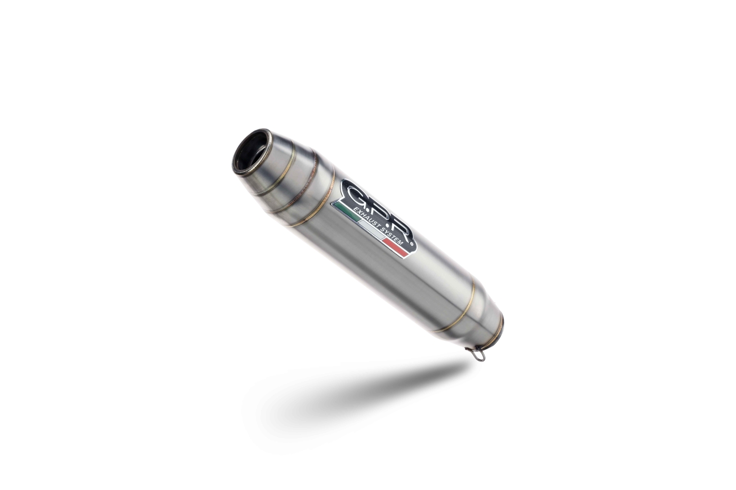 Exhaust compatible with Ktm 890 SMT 2025-2026, Deeptone Inox, Slip-on exhaust including link pipe 