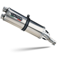 Exhaust compatible with Honda Crf 1100 L Africa Twin Adventure Sport 2020-2025, Dual Inox, Slip-on exhaust including removable db killer and link pipe 