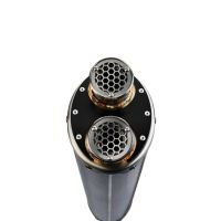 Exhaust compatible with Ktm 890 SMT 2025-2026, Dual Poppy, Slip-on exhaust including removable db killer and link pipe, EPA-compliant 