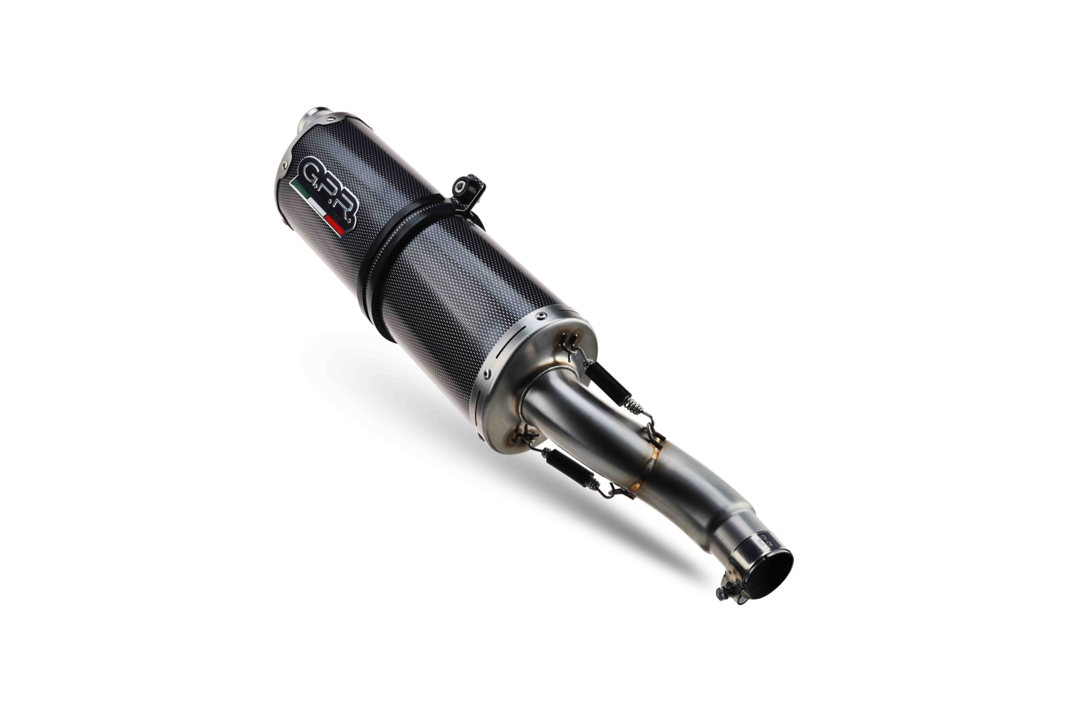 Exhaust compatible with Ktm 890 SMT 2025-2026, Dual Poppy, Slip-on exhaust including removable db killer and link pipe, EPA-compliant 
