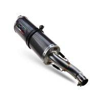 Exhaust compatible with Ktm 890 SMT 2025-2026, Dual Poppy, Slip-on exhaust including removable db killer and link pipe, EPA-compliant 