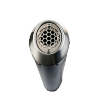 Exhaust compatible with Yamaha XSR125 2021-2025, Evo4 Road, Full system exhaust, including removable db killer 