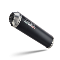 Exhaust compatible with Yamaha X-City 250 I.E. 2006-2014, Evo4 Road, Full system exhaust, including removable db killer 