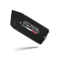 Exhaust compatible with Kawasaki Z900RS 2018-2020, Furore Evo4 Nero, Slip-on exhaust including removable db killer and link pipe 