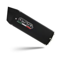 Exhaust compatible with Honda CB1000R 2021-2024, Furore Nero, Slip-on exhaust including link pipe 