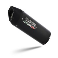 Exhaust compatible with Ktm 890 SMT 2025-2026, Furore Evo4 Nero, Slip-on exhaust including removable db killer and link pipe, EPA-compliant 