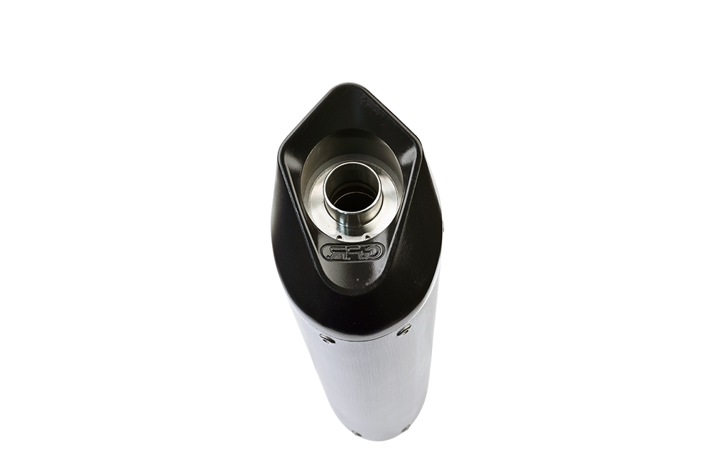 Exhaust compatible with Yamaha T-Max 560 2020-2021, Furore Nero, Full system exhaust, including removable db killer 