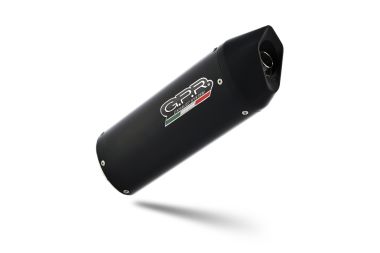 Exhaust compatible with Husqvarna TE 410 E 2005-2006, Furore Nero, Mid-Full system exhaust including removable db killer 