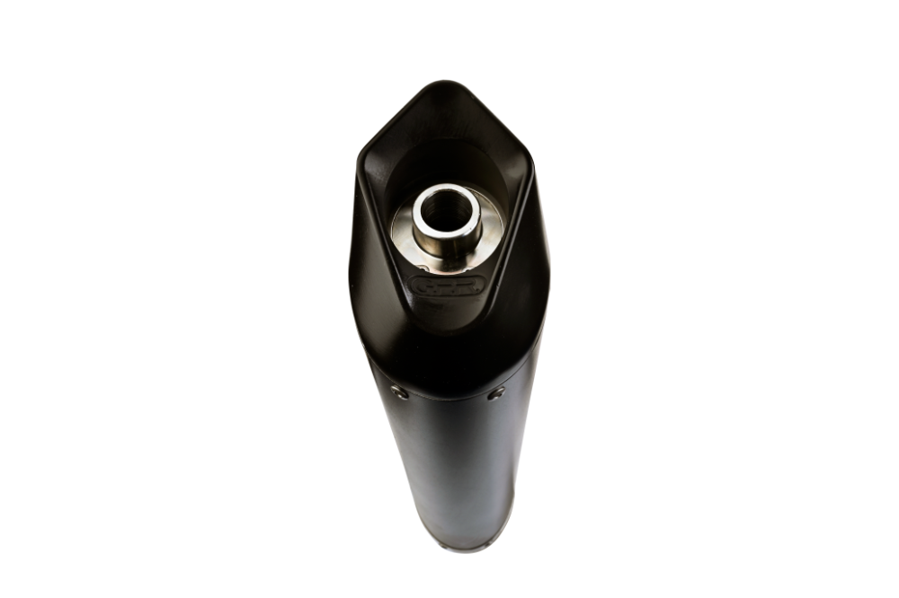 Exhaust compatible with Yamaha Aerox 155 VVA 2021-2023, Furore Nero, Full system exhaust, including removable db killer 