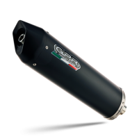Exhaust compatible with Honda SH125 I.E. 2005-2012, Furore Nero, Full system exhaust, including removable db killer 