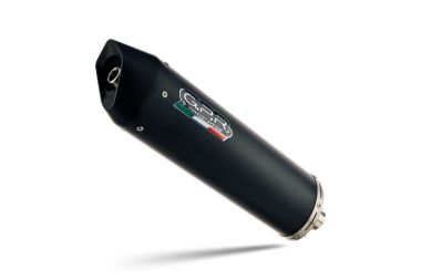 Exhaust compatible with Yamaha N-Max 155 2021-2024, Furore Nero, Full system exhaust, including removable db killer 