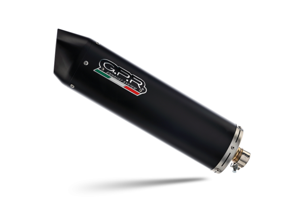 Exhaust compatible with Yamaha Aerox 155 VVA 2021-2023, Furore Nero, Full system exhaust, including removable db killer 