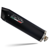 Exhaust compatible with Yamaha Aerox 155 VVA 2021-2023, Furore Nero, Full system exhaust, including removable db killer 