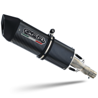 Exhaust compatible with Yamaha WR250X/R 2007-2019, Furore Poppy, Slip-on exhaust including removable db killer and link pipe 