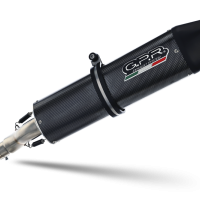 Exhaust compatible with Husqvarna TE 610 E - SM 610 2005-2006, Furore Poppy, Slip-on exhaust including removable db killer and link pipe 