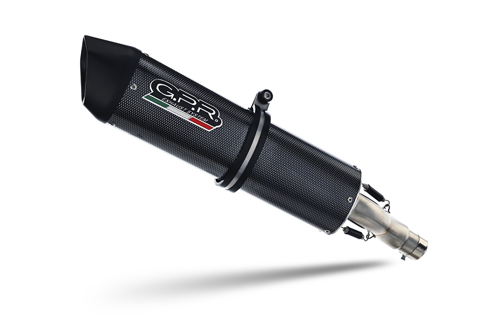 Exhaust compatible with Kawasaki Klx 300 R 1994-2006, Furore Poppy, Slip-on exhaust including removable db killer and link pipe, EPA-compliant 