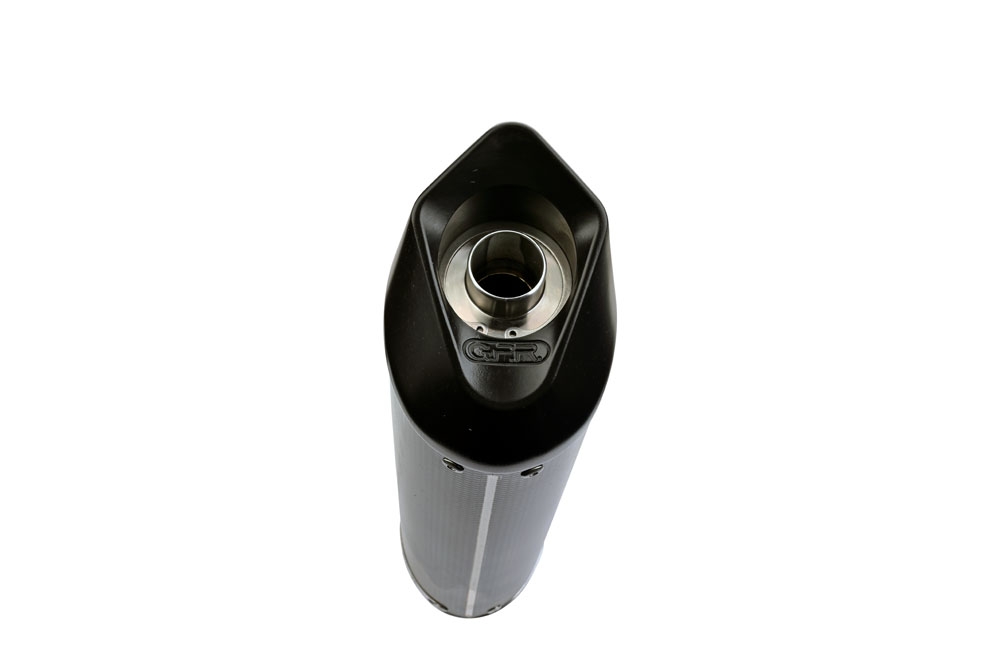 Exhaust compatible with Kawasaki Klx 300 R 1994-2006, Furore Poppy, Slip-on exhaust including removable db killer and link pipe, EPA-compliant 