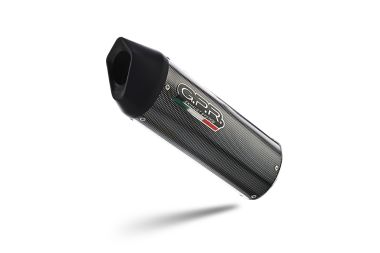 Exhaust compatible with Yamaha FZ-10 2016-2024, Furore Poppy, Mid-Full system racing exhaust 