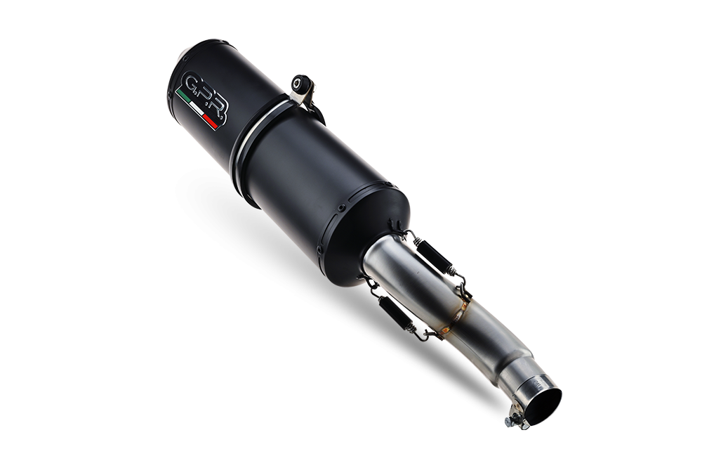 Exhaust compatible with Honda Rebel 1100 2021-2024, Ghisa , Slip-on exhaust including removable db killer and link pipe 