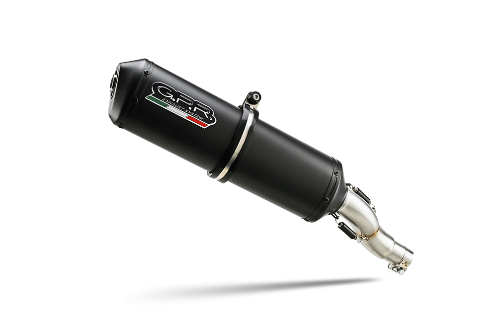 Exhaust compatible with Honda Rebel 1100 2021-2024, Ghisa , Slip-on exhaust including removable db killer and link pipe 