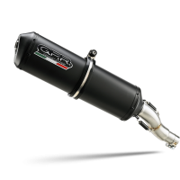 Exhaust compatible with Kawasaki Versys 650 2006-2014, Ghisa , Slip-on exhaust including removable db killer and link pipe 