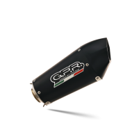 Exhaust compatible with Kawasaki Z1000 2010-2013, Gpe Ann. Black titanium, Dual slip-on including removable db killers and link pipes 