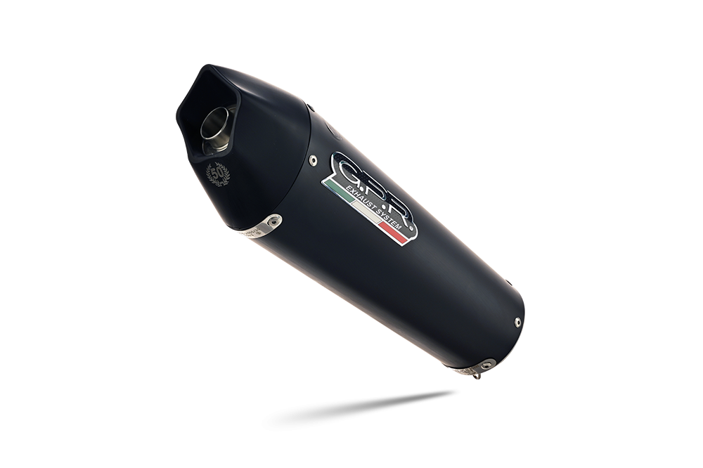 Exhaust compatible with Honda CBR600F 2011-2014, Gpe Ann. Black titanium, Full system exhaust including removable db killer and catalyst 