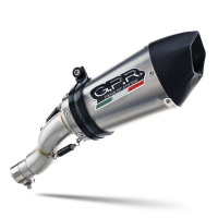 Exhaust compatible with Bmw R Nine-T 1200 - Pure - Racer - Urban - Scrambler G/S 2017-2023, GP Evo4 Titanium, Slip-on exhaust including removable db killer and link pipe 