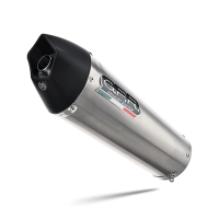 Exhaust compatible with Yamaha Tracer 700 2016-2019, Gpe Ann. titanium, Full system exhaust, including removable db killer 