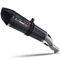 Exhaust compatible with Yamaha WR250X/R 2007-2019, Gpe Ann. Poppy, Slip-on exhaust including removable db killer and link pipe 